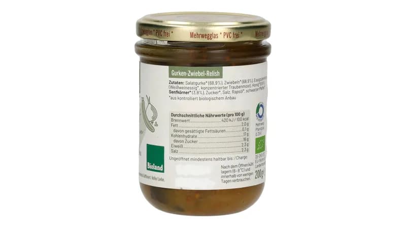 ALLERLIEBE Gurken-Zwiebel-Relish 200g von Allerliebe  Gallerie Bild 4