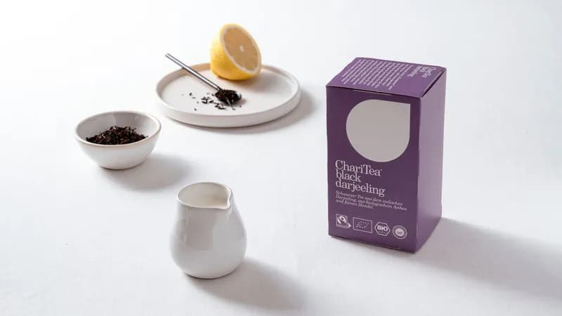 ChariTea black darjeeling von Lemonaid Beverages GmbH Gallerie Bild 1