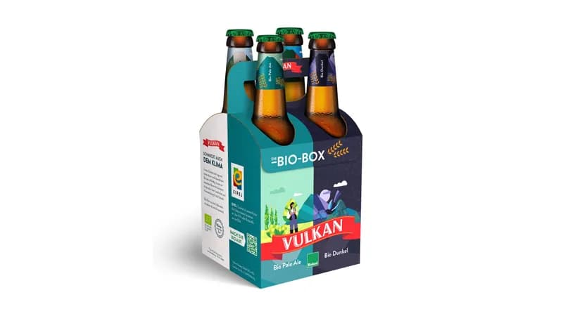 Die Bio Box Fourpack von Vulkan Brauerei Gallerie Bild 1
