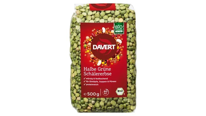 Halbe Grüne Schälerbsen 500g