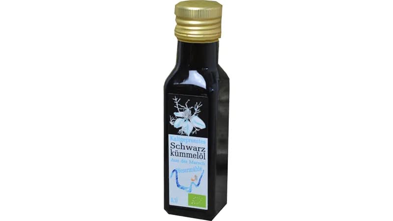 Schwarzkümmelöl Bio 100ml Höchster Thymochinongehalt von Wesermühle GbR Gallerie Bild 1
