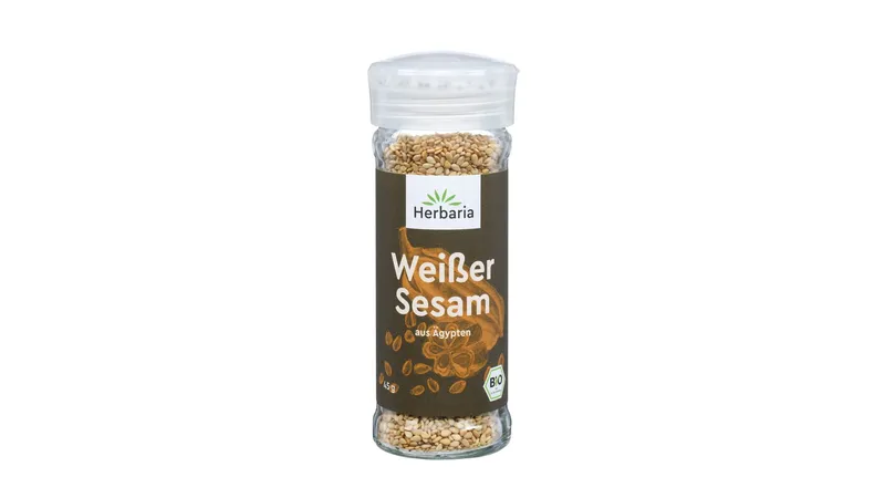 Weißer Sesam bio Streuer Gallerie Bild 1
