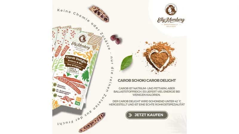 Bio-Rohkost CAROB DELIGHT - Raw & Crunch Gallerie Bild 2