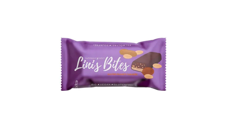 Salted Peanut Caramel Bio-Riegel Glutenfrei Gallerie Bild 1