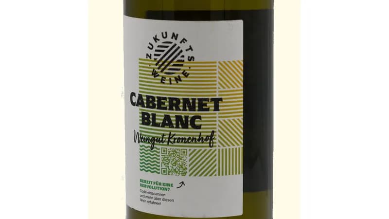 2022 Cabernet blanc Zukunftswein trocken von Bio-Weingut KRONENHOF Gallerie Bild 3