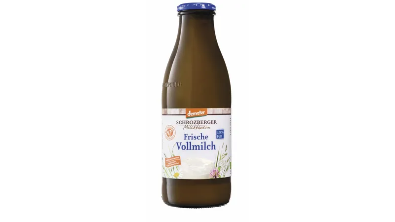 demeter Frische Vollmilch 1l