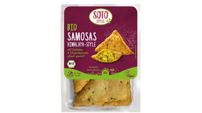 Bio Samosas Himalaya-Style