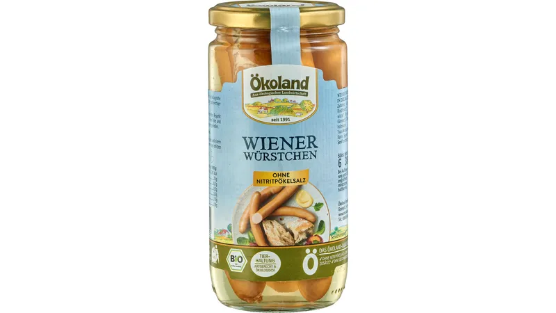 Wiener Würstchen in Delikatess-Qualität ohne Nitritpökelsalz