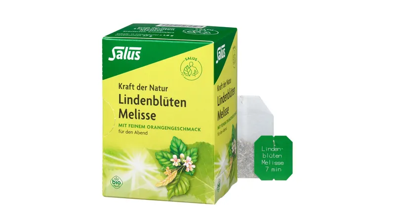 Salus® Lindenblüten Melisse Kräutertee bio 15 FB von Herbaria Kräuterparadies GmbH