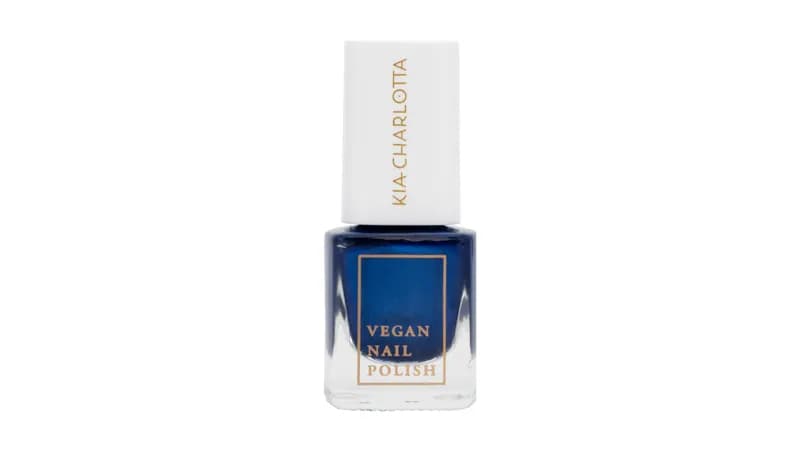 Kia-Charlotta I VEGANER Nagellack I Night Swimming I Metallisches Ozeanblau I TIERVERSUCHSFREI und MADE IN GERMANY I Premium Qualität I 5ml von tvey GmbH Gallerie Bild 1