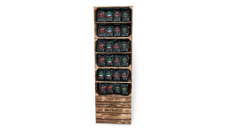 Herbaria Bodendisplay Rösttrum bestückt bio*