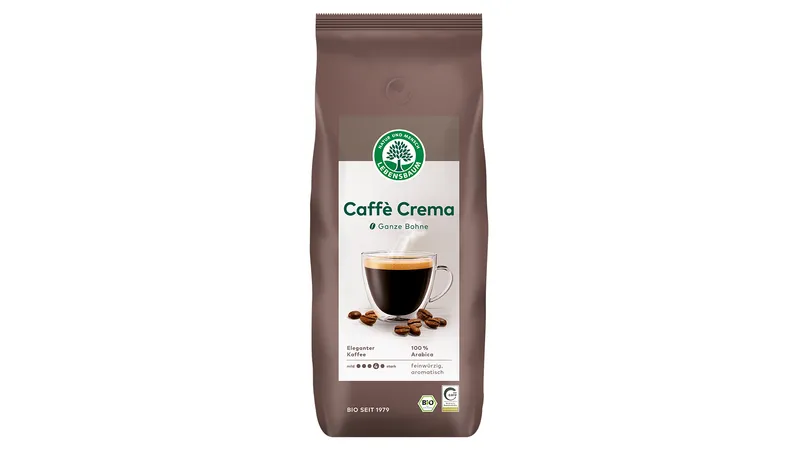 Caffè Crema, ganze Bohne
