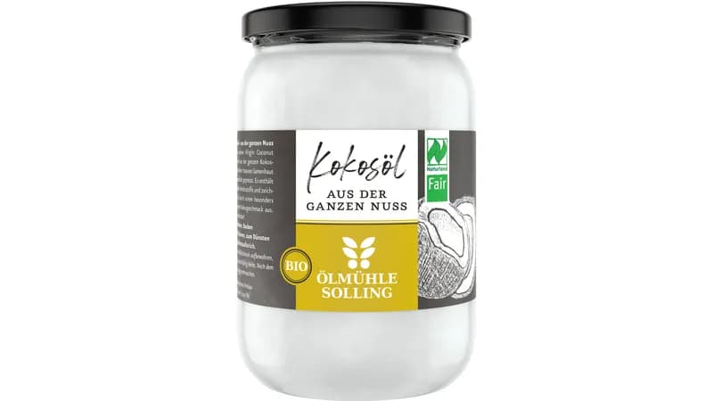 Kokosöl nativ, Naturland Fair, aus der ganzen Nuss 500 ml von Ölmühle Solling Gallerie Bild 1