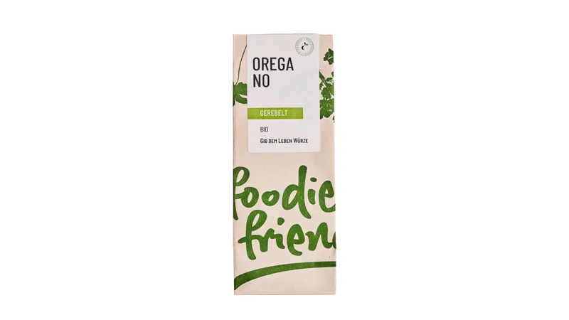BIO Oregano gerebelt in einer kompostierbaren Tüte  von foodie & friends Gallerie Bild 1