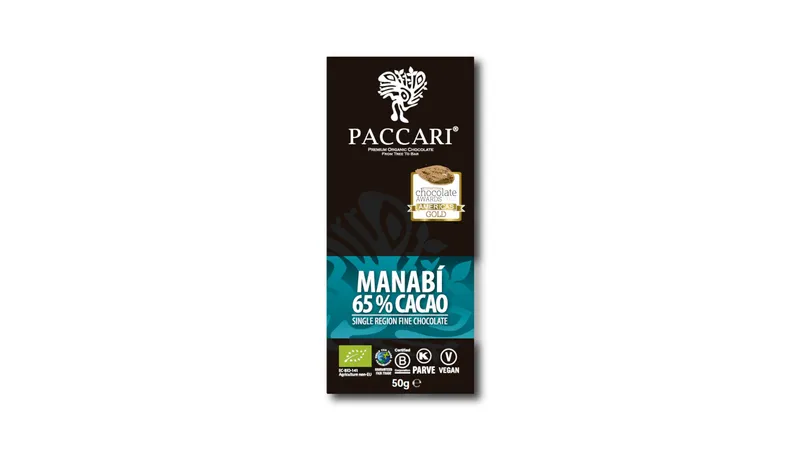 Bio Schokolade Manabi, 65% Kakao von PACCARI Schokolade Gallerie Bild 1