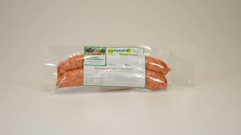 Schweinemettwürstchen von Biohof Kapplermühle Gallerie Bild 1