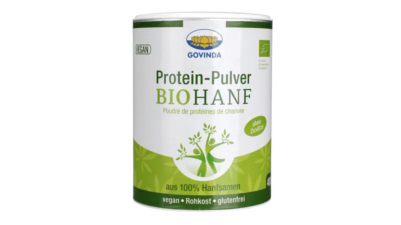 Bio-Hanf-Protein-Pulver von Govinda Natur GmbH Gallerie Bild 1