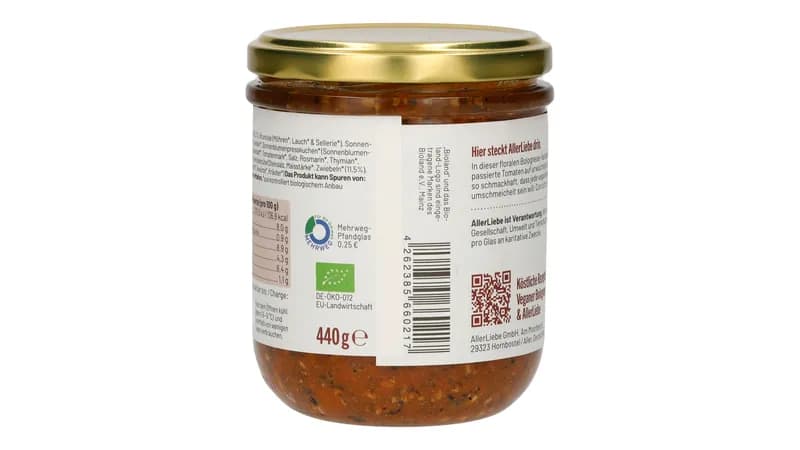 ALLERLIEBE Vegane Bolognese 420g von Allerliebe  Gallerie Bild 3