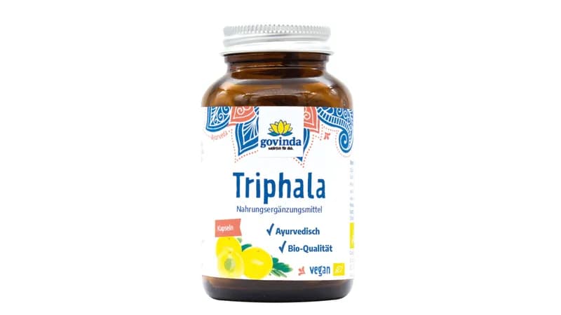 Bio Triphala-Kapseln 45 g von Govinda Natur GmbH Gallerie Bild 1
