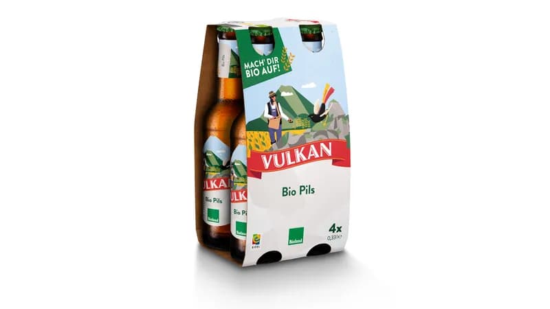 Vulkan BIO Pils Fourpack von Vulkan Brauerei Gallerie Bild 1