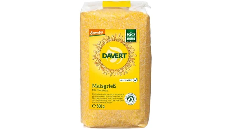 Demeter Maisgrieß Polenta Glutenfrei 500g