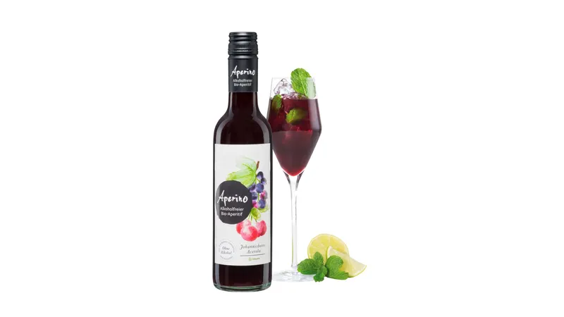 Aperino Johannisb-Acerola bio 370ml von Herbaria Kräuterparadies GmbH Gallerie Bild 1