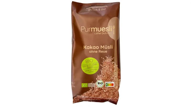 Bio Müsli Kakao ohne Reue  von Purmuesli Food GmbH Gallerie Bild 1