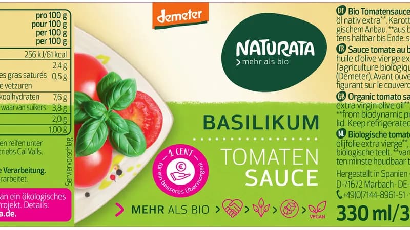 Basilikum Tomatensauce