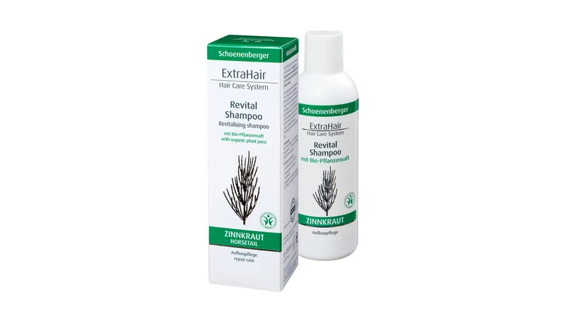 ExtraHair® Revital Shampoo mit Pflanzensaft Zinnkraut BDIH von Herbaria Kräuterparadies GmbH