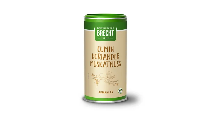Cumin-Koriander-Muskatnuss