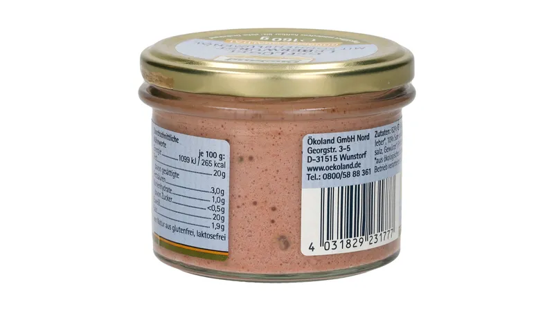 Geflügel-Leberwurst mit Sonnenblumenöl in Gourmet-Qualität