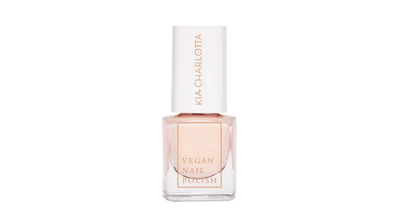 TESTER: Kia-Charlotta, Veganer Nagellack Believe (Transparentes Pink), Bis zu 87% natürlich, 100% pflanzliche Lösungsmittel, Zertifiziert Vegan, Made in Germany, Premium Qualität, 5ml