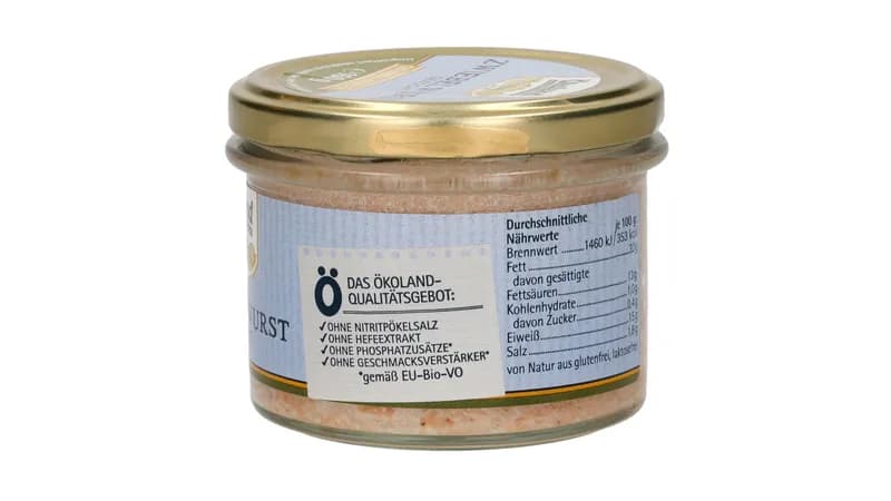 Zwiebelwurst gekocht in Gourmet-Qualität
