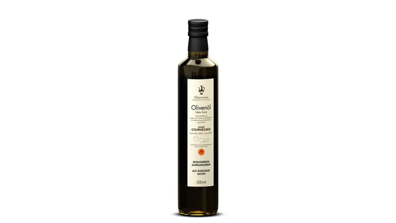 Ölkännchen Familie Gourniezakis, Koroneiki Oliven, g.U. Viannos, Kreta GR 500ml von La Aceitera GmbH - Ölkännchen Gallerie Bild 1