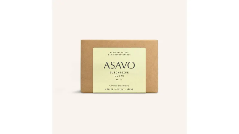 ASAVO Duschseife Olive No. 01, 95 g von ASAVO Gallerie Bild 1