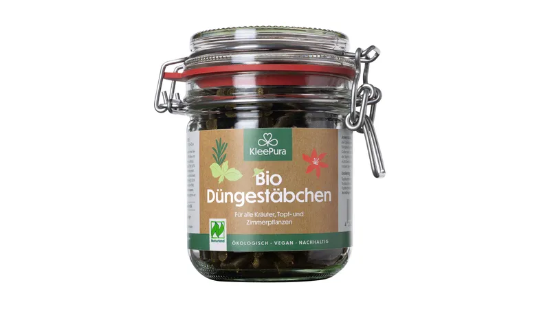 KleePura BioDüngestäbchen aus 100% Bio-Klee und Bio-Luzerne (Naturland) von grünerdüngen GmbH