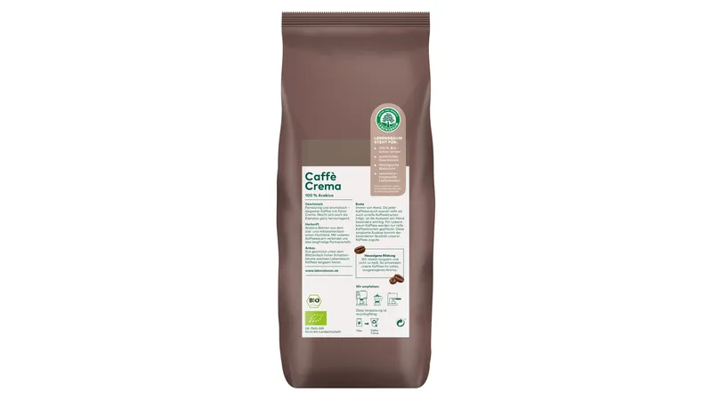 Caffè Crema, ganze Bohne