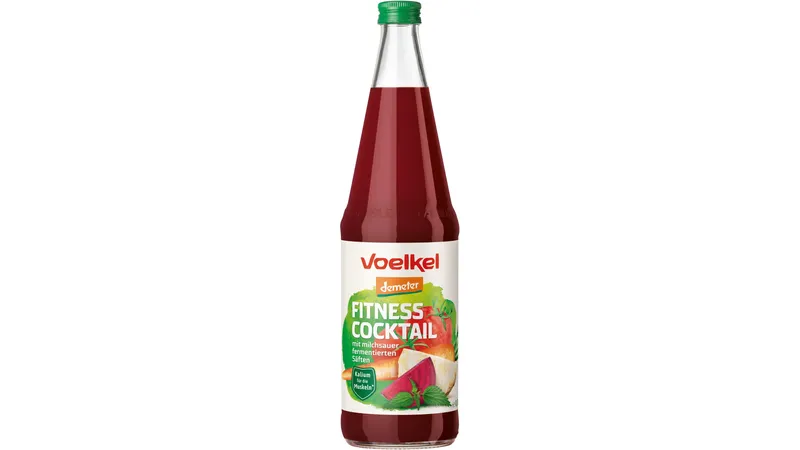 Fitness Cocktail mit milchsauer fermentierten Säften