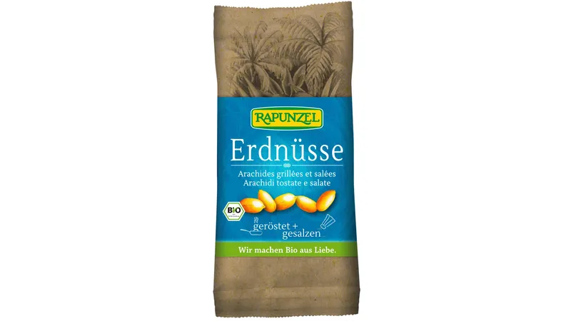 Erdnüsse geröstet, gesalzen von RAPUNZEL Naturkost GmbH & Co. KG