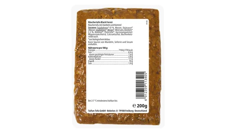 Räuchertofu Black Forest