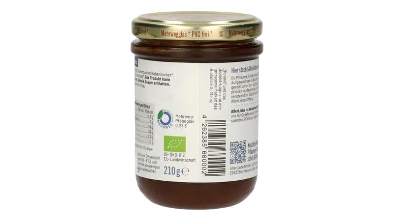 ALLERLIEBE Pflaumen-Fruchtaufstrich 210 g von Allerliebe  Gallerie Bild 5
