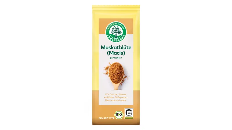 Muskatblüte (Macis), gemahlen