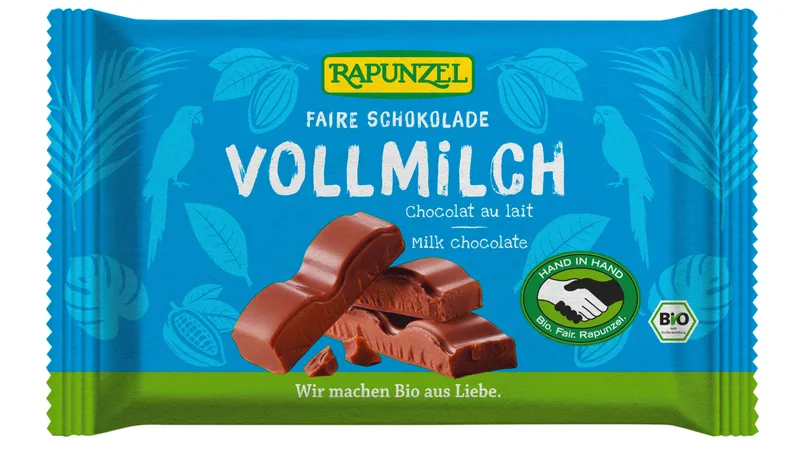Vollmilch Schokolade HIH von RAPUNZEL Naturkost GmbH & Co. KG