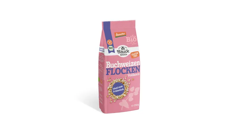 Buchweizenflocken glutenfrei Demeter