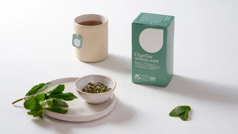 ChariTea arabian mint von Lemonaid Beverages GmbH Gallerie Bild 1