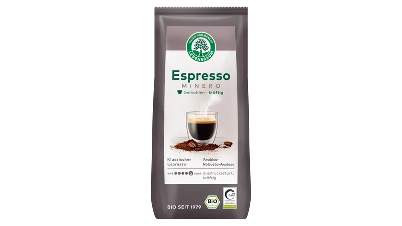 Espresso Minero, gemahlen