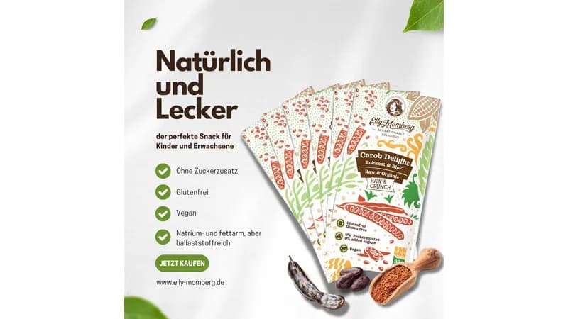 Bio-Rohkost CAROB DELIGHT - Raw & Crunch Gallerie Bild 3