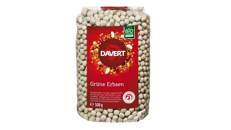 Grüne Erbsen 500g