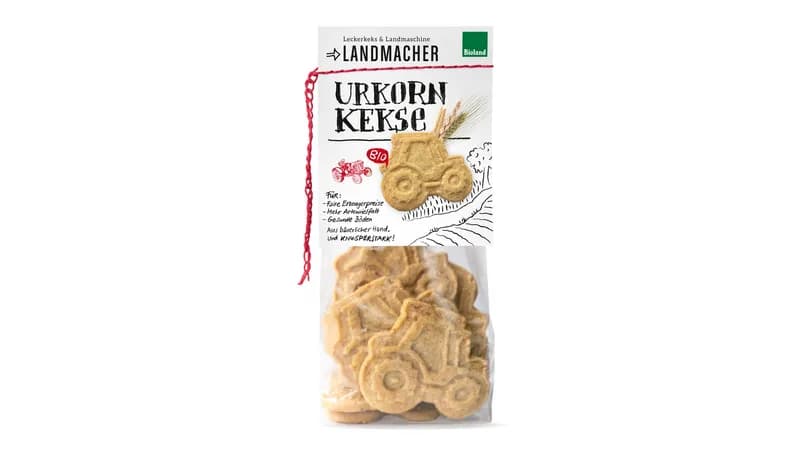 Bio-Urkorn-Kekse von Landmacher GmbH Gallerie Bild 1