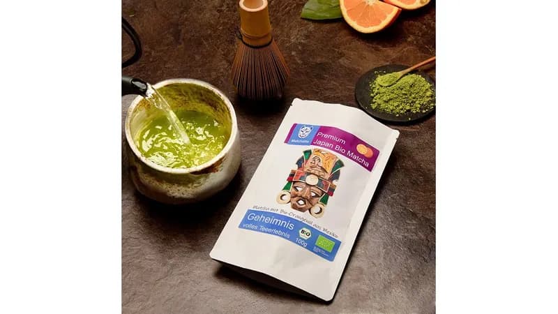 Matcha Tee Orange Bio 100g von Matchatto GmbH Gallerie Bild 4